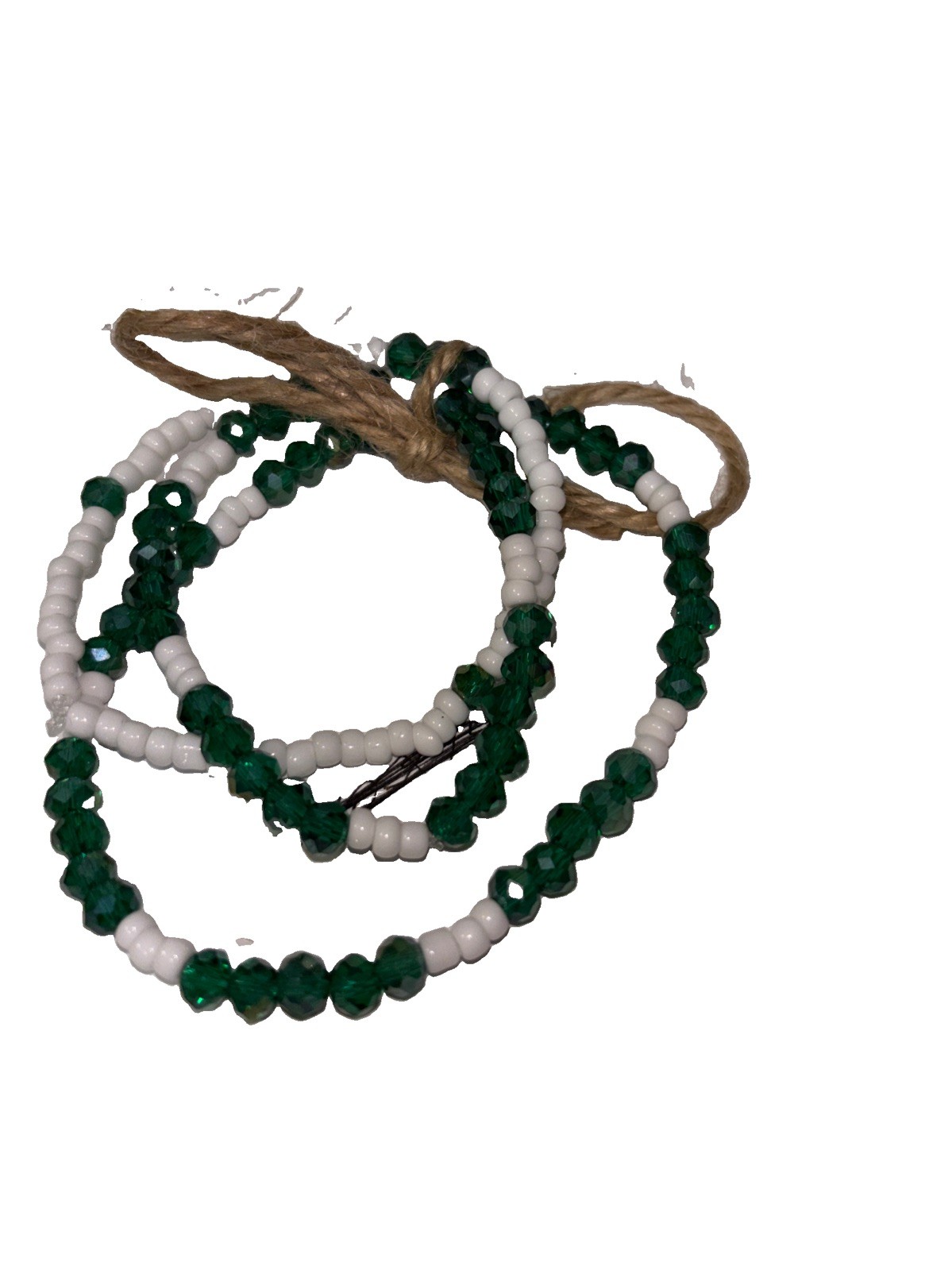 2 Wrist Bracelets and 1 Ankle Bracelet- 3 Piece Sets Handmade