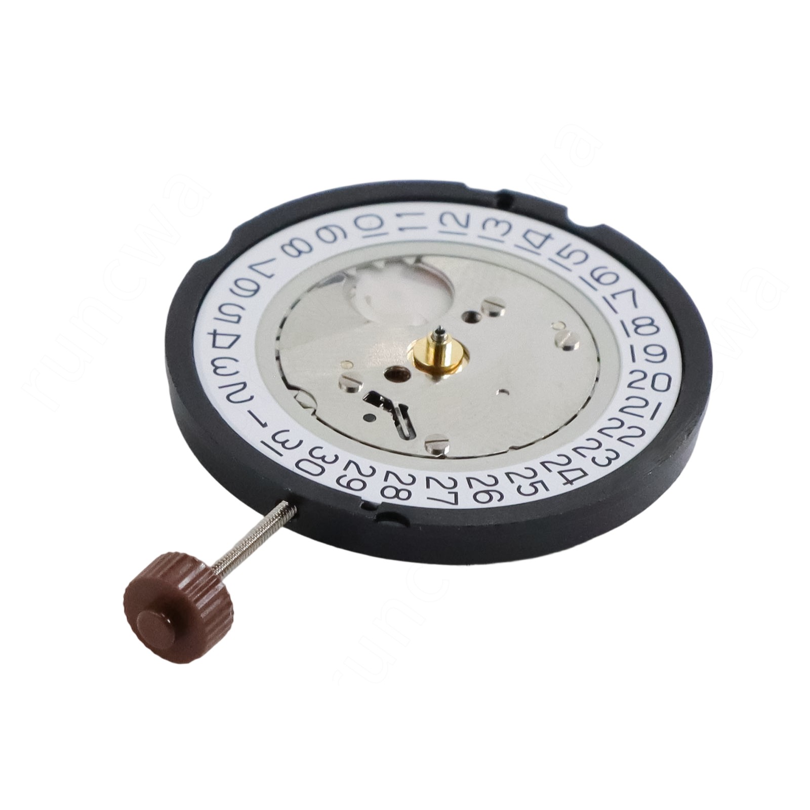 Original For Ronda 515 Date at 6 Swiss Made Quartz Movement 4.48mm High 3 hands