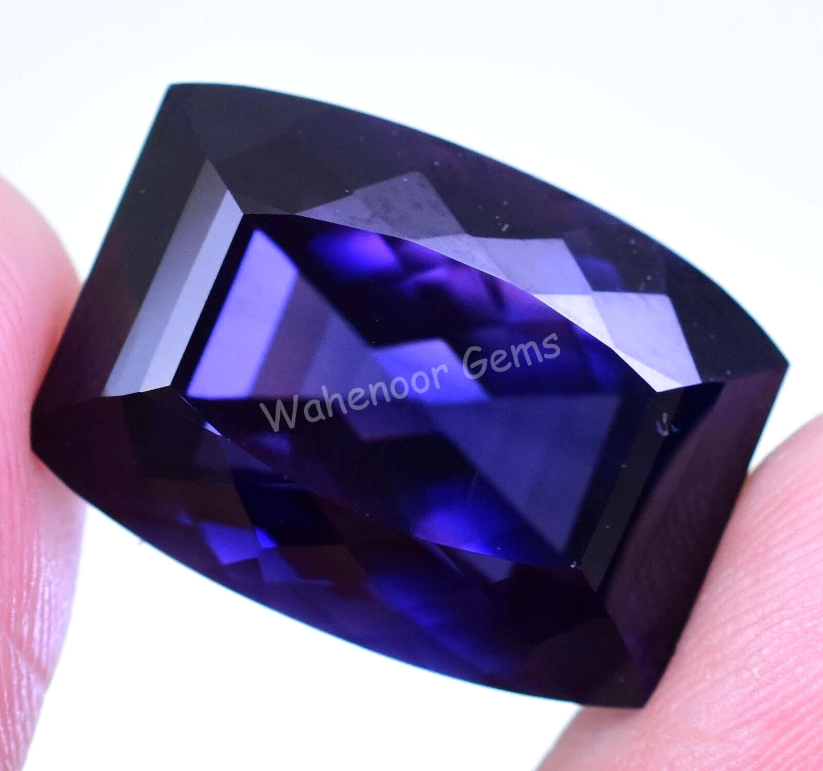 Natural 31.30 Ct Boysenberry Sapphire AGL Certified Fabulous Loose Gemstone