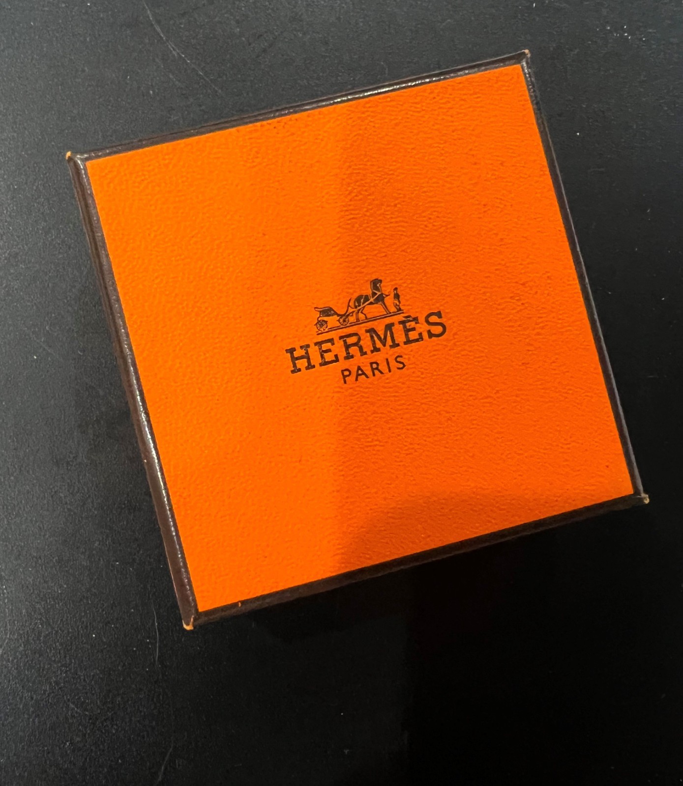 Hermes Mini Pop H Earrings Beige & Silver