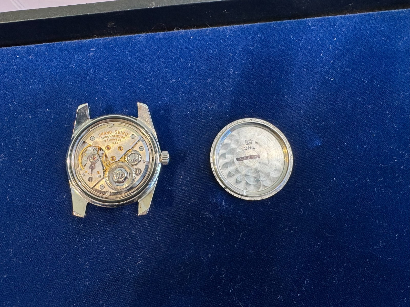 Grand Seiko 43999 Self-Dater SD Dial 1963/1964 Vintage Manual Wind 57GS