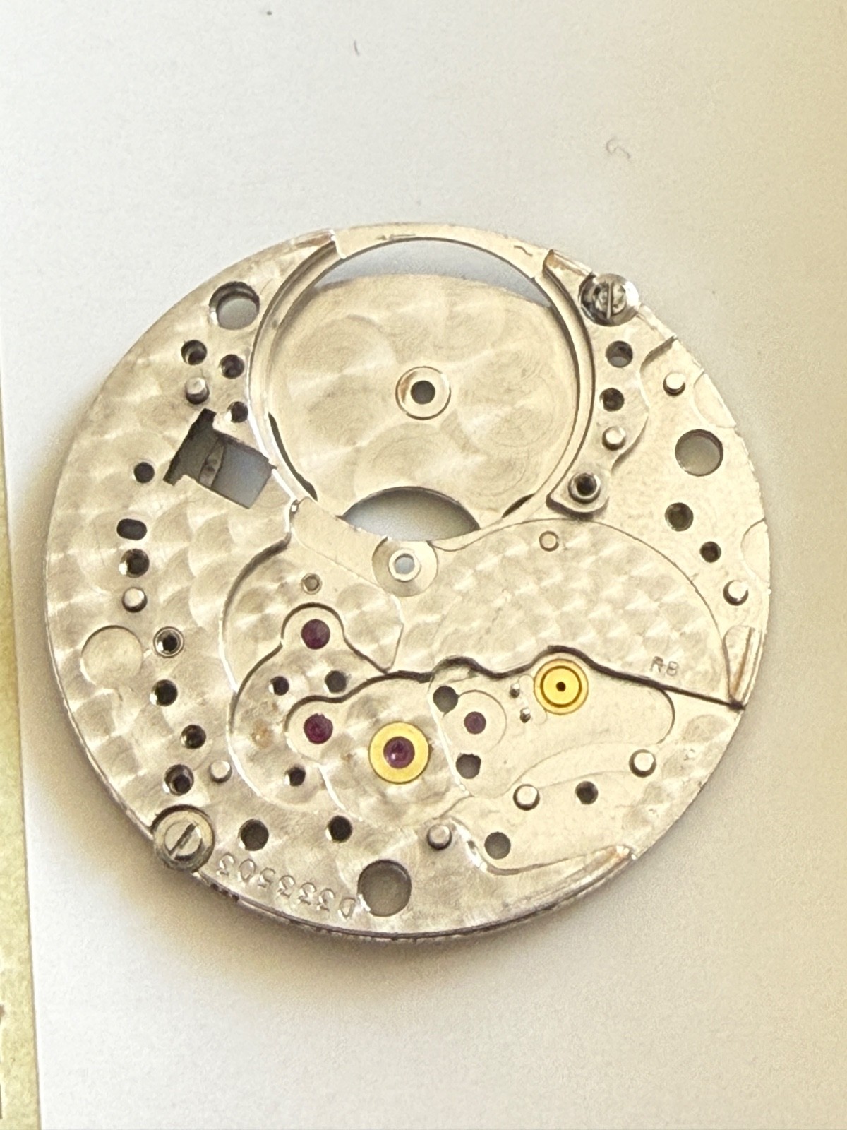 Genuine 100% Authentic ROLEX 1530 – 1570 100 Main Plate but good condition