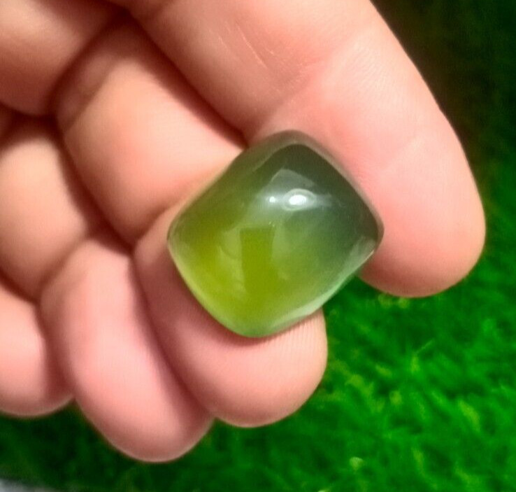 28.00 Carat Natural Loop Clean Serpentine Cabochon Loos Gemstone From Pakistan