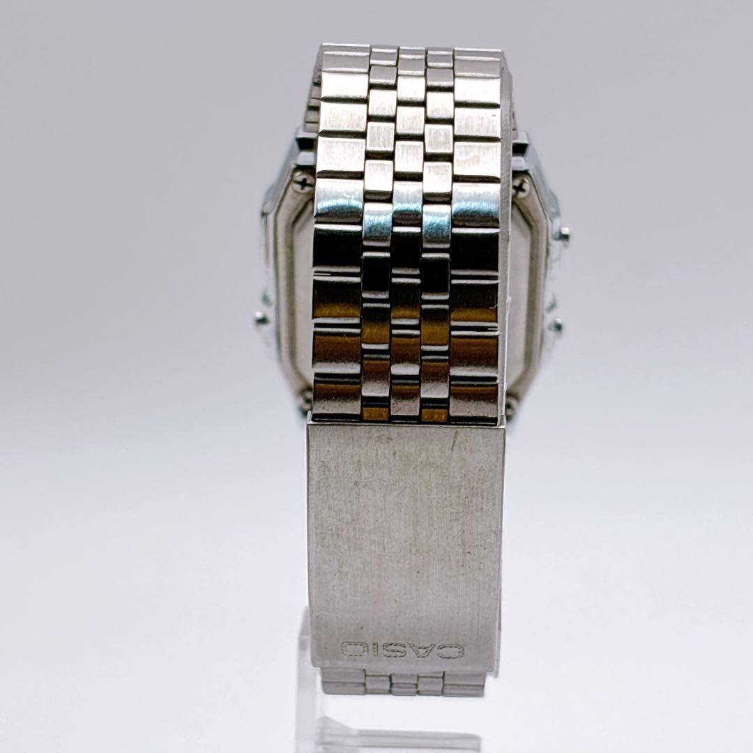Casio AL-180 Vintage Solar Alarm Chrono Watch Men’s Working 3.2cm case