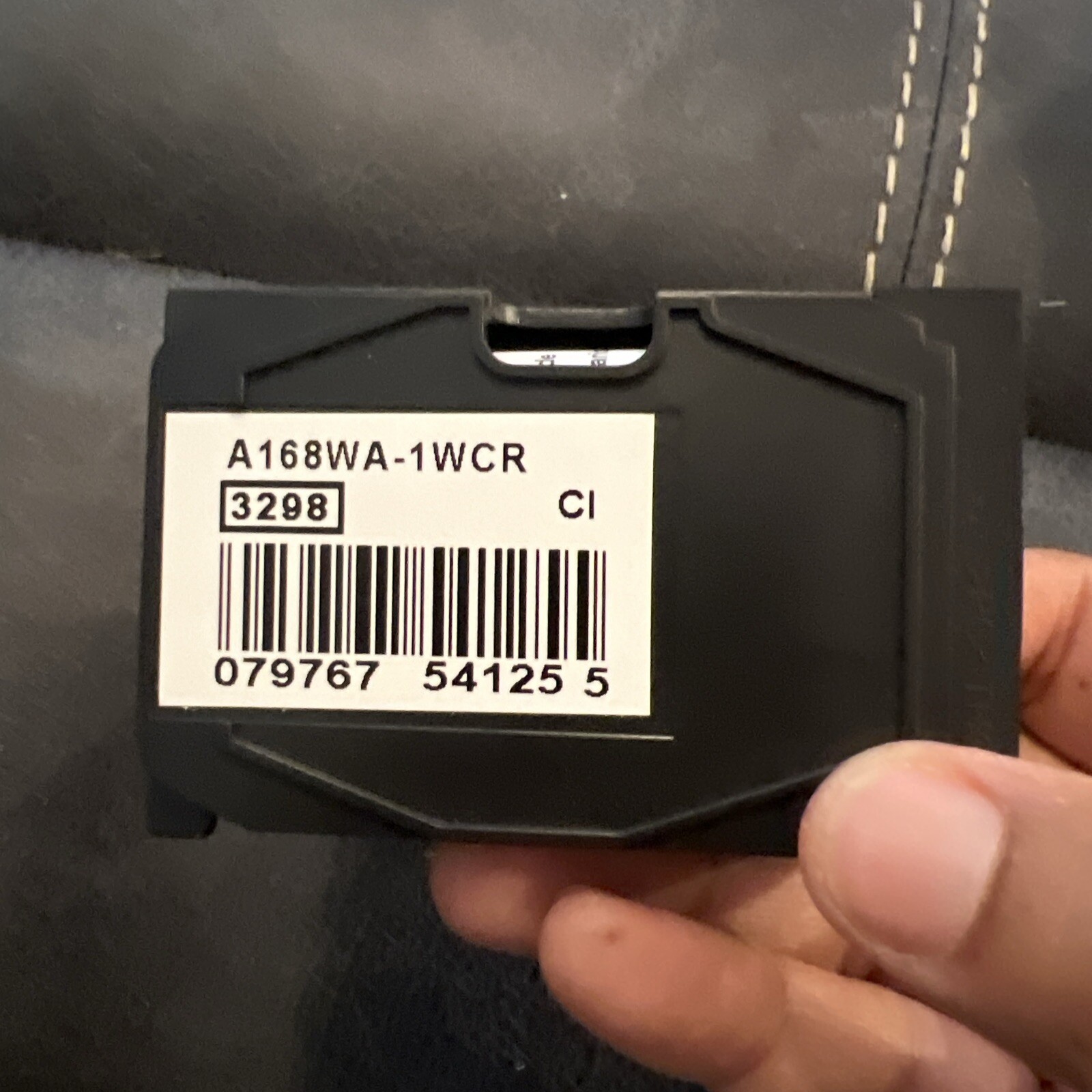 Watch Casio Unisex a168wa-1wcr