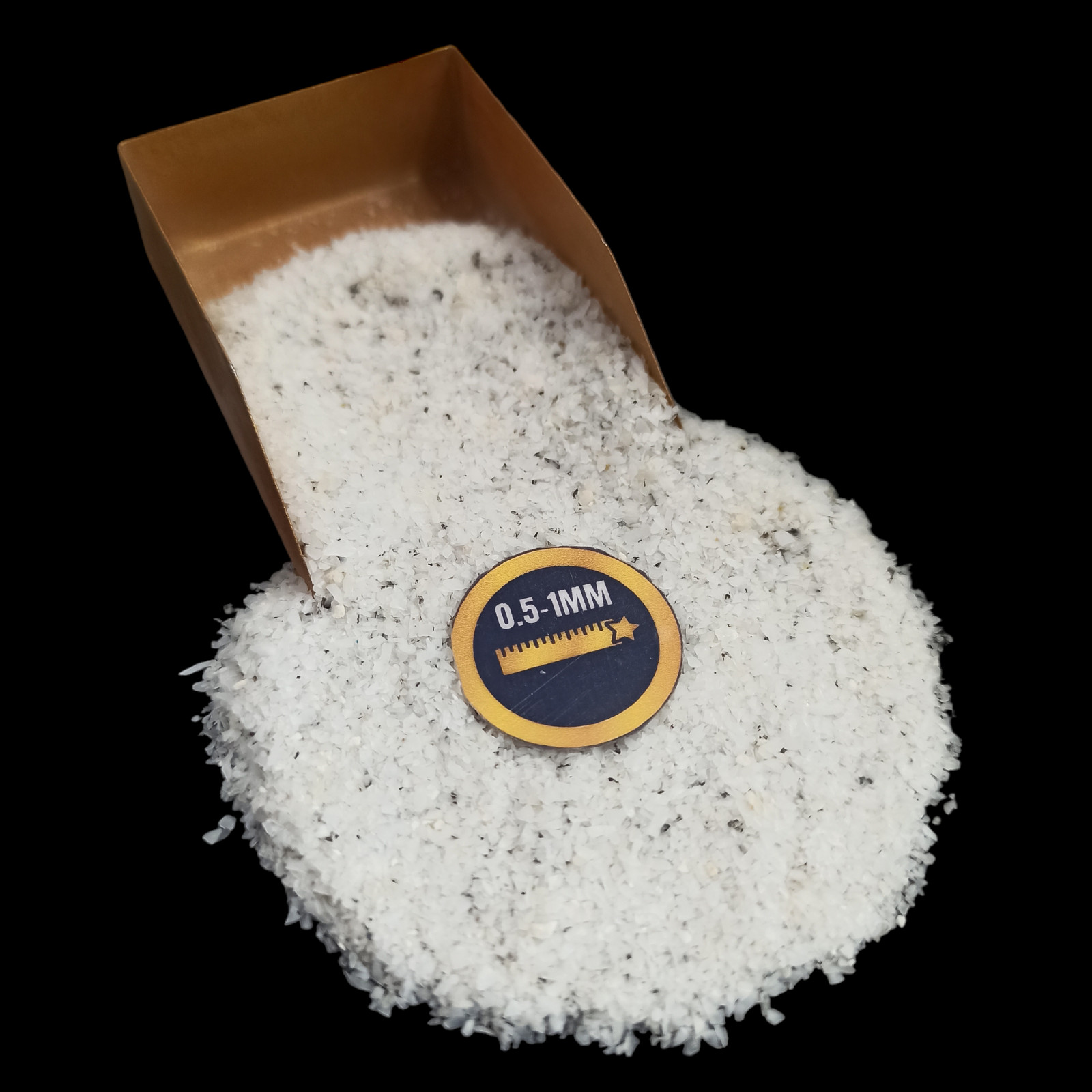 Natural Dendrite Opal coarse Crushed Powder For Massage Use Ring inlay jewelry