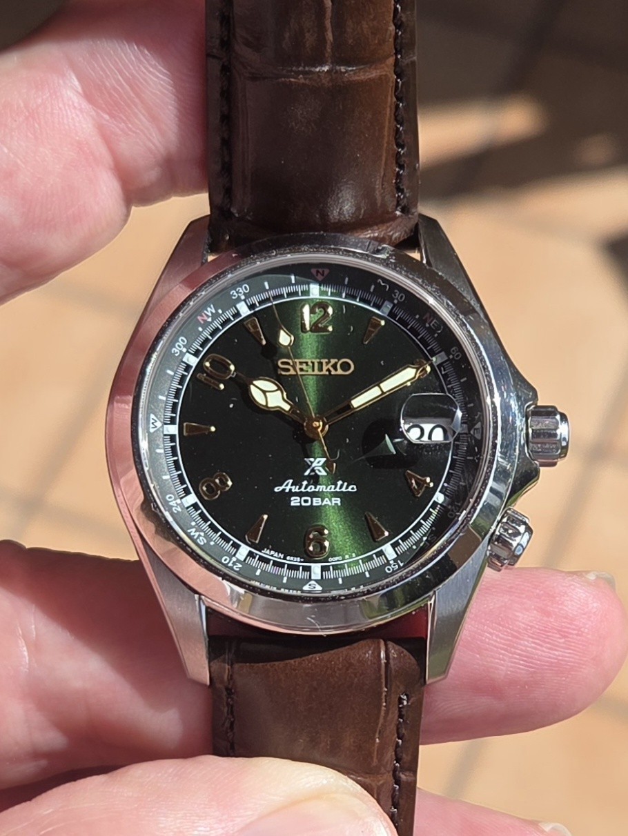Seiko Prospex Alpinist watch SBDC091/SPB121J1. Excellent Condition.