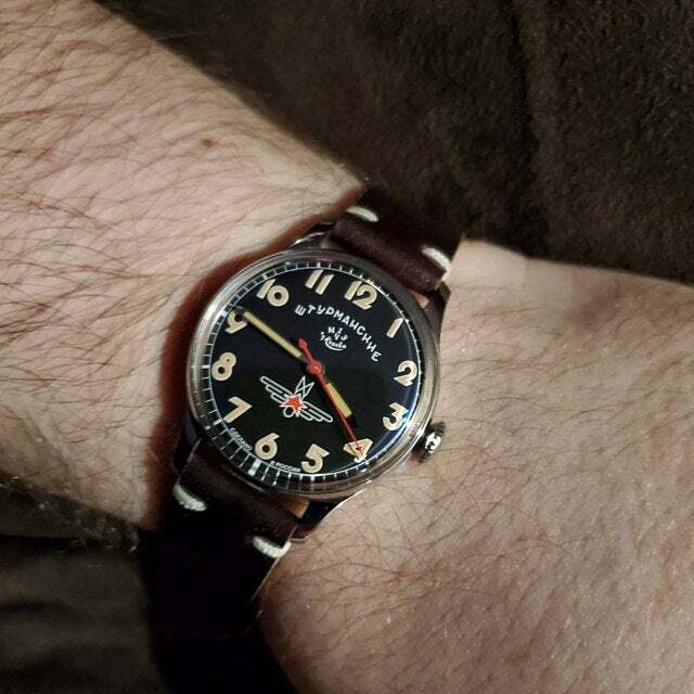 Horween Leather Watch Bands for Men 18 19 20 21 22mm Quick Release Strap