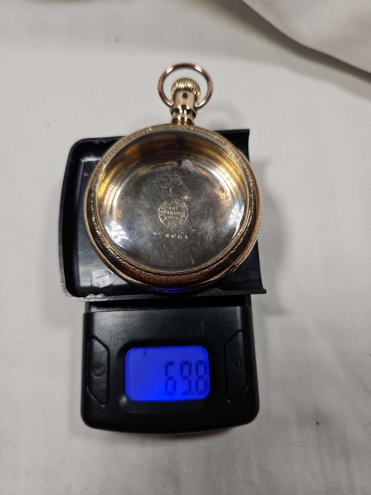 B189 Fahys Montauk 18s No. 1 Gold Filled Pocket Watch Case 69 Grams