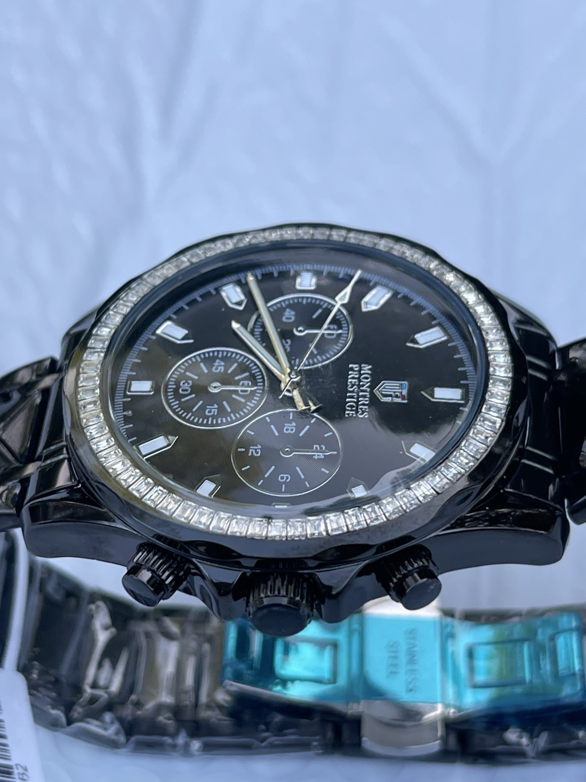 Montres Prestige Montres Prestige Men’s Watch – 44.5mm, Black (MPW-0362) new