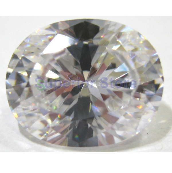 5.00 x 7.00 mm 0.75 ct OVAL Cut Sim Diamond, Lab Diamond WITH LIFETIME WARRANTY