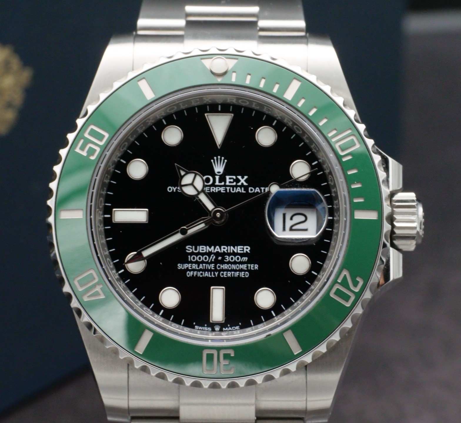 🟢 Rolex Submariner 126610LV “Starbucks / Cermit” – 41mm – MINT – Box & Papers