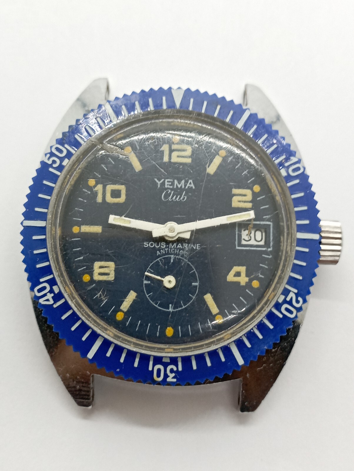 Vintage Skin Diver YEMA CLUB SOUS – MARINE cal. FE 233-69-E21 Working Watch