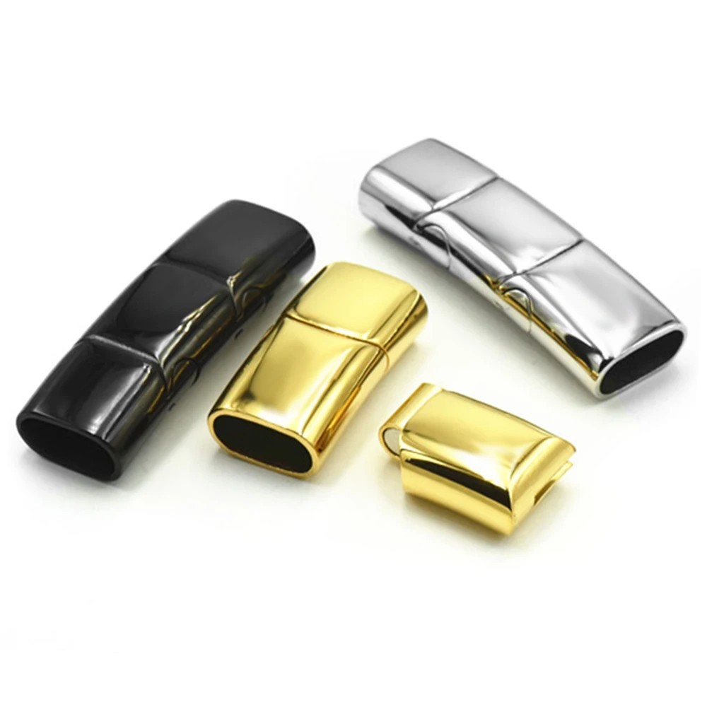 Real Solid Stainless Steel Magnetic Bracelet Box Clasp for DIY Jewelry Making