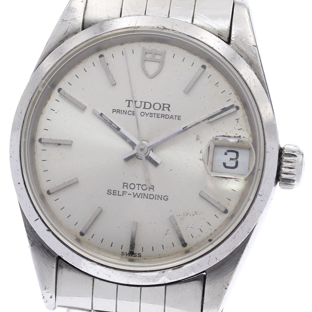 TUDOR Prince Oyster Date 72000 Silver Dial Automatic Boy’s Watch_949606