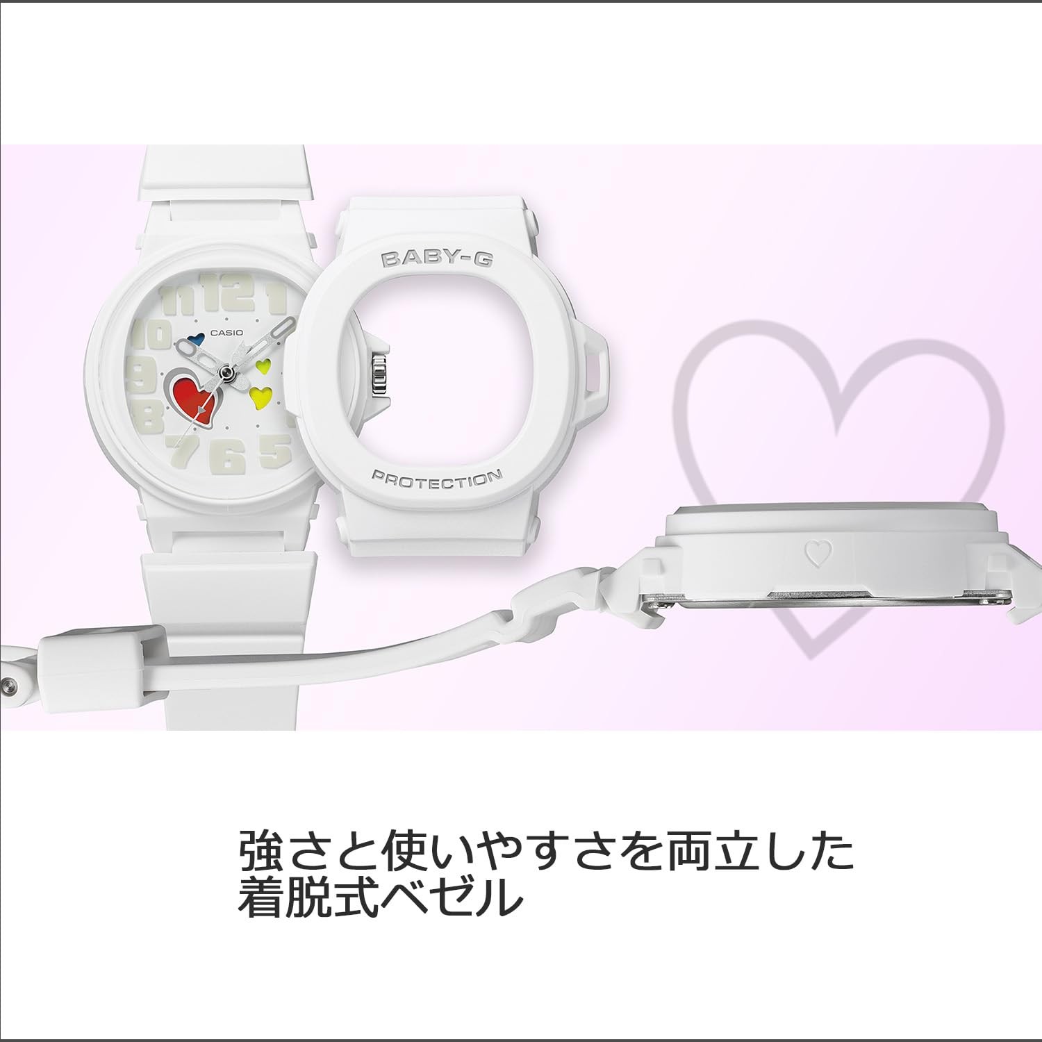 CASIO Baby-G BGA-10-7AJF White Stainless Steel Women’s Watch New in Box