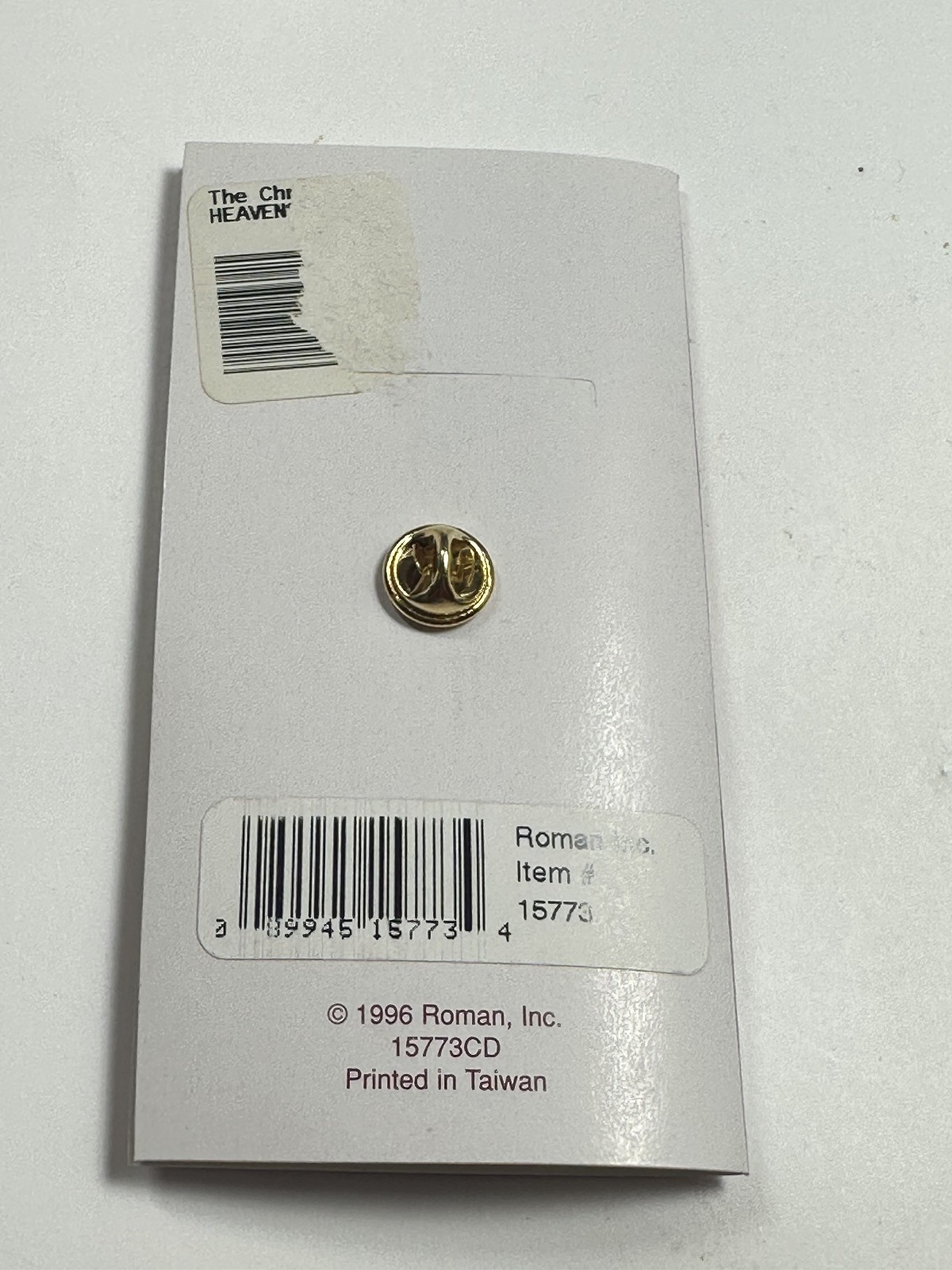 Heaven’s Pearl Angel Pendant Necklace by Roman Inc. – New on Card