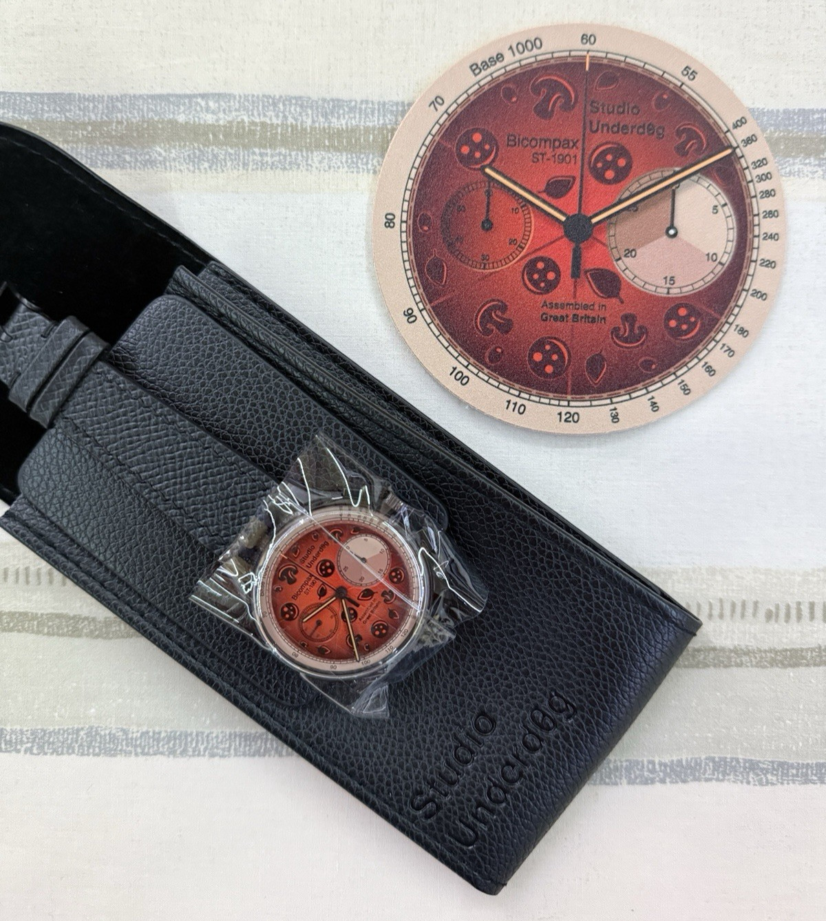 Time & Tide X Studio Underd0g 01 Burnt Pepperoni Pizza *Event Exclusive* Watch