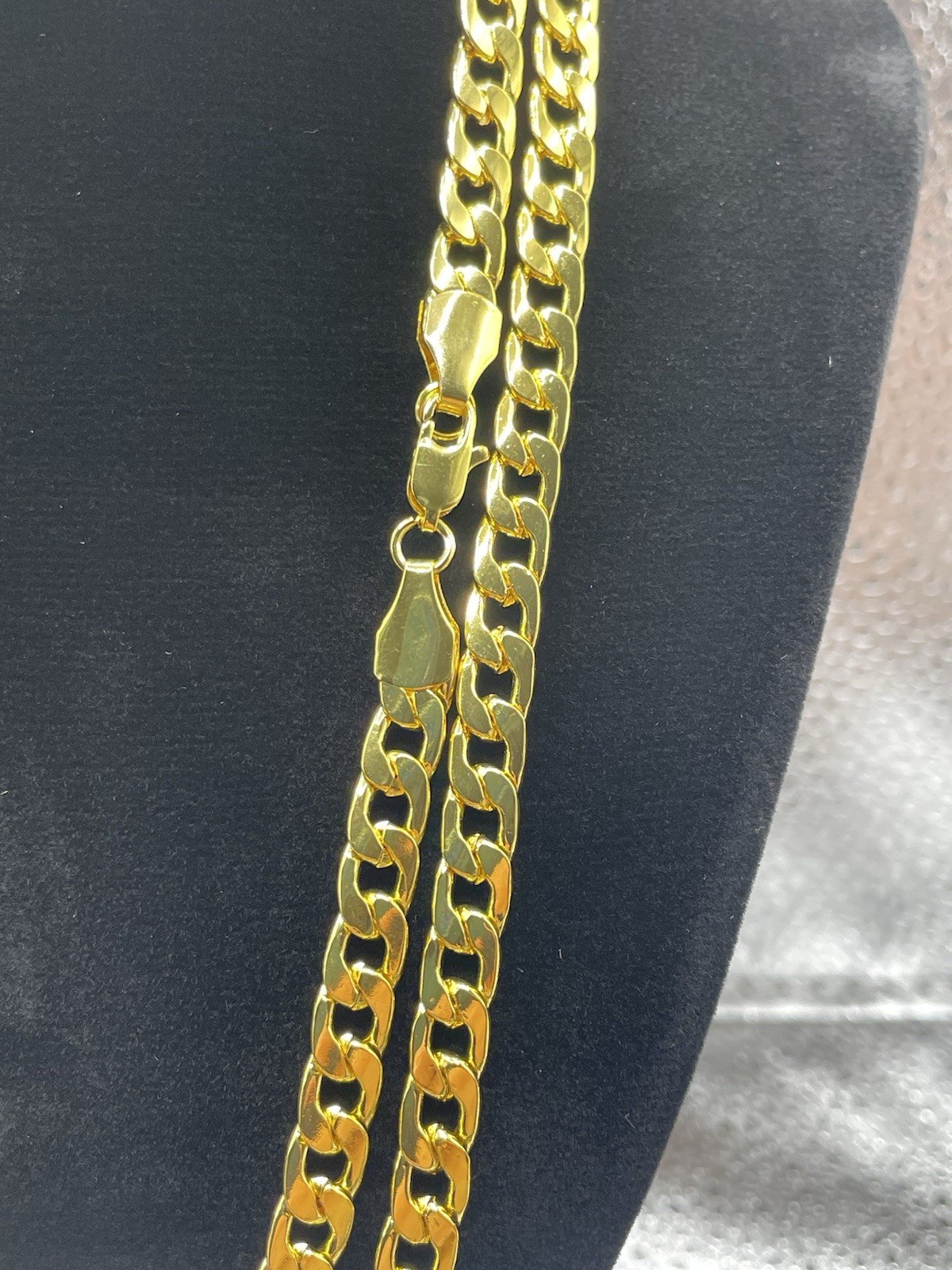 Miami Cuban Link Chain 18k BOGO Gold Plated 6mm Wide 18” 20″ 26″ 28″ Necklace!