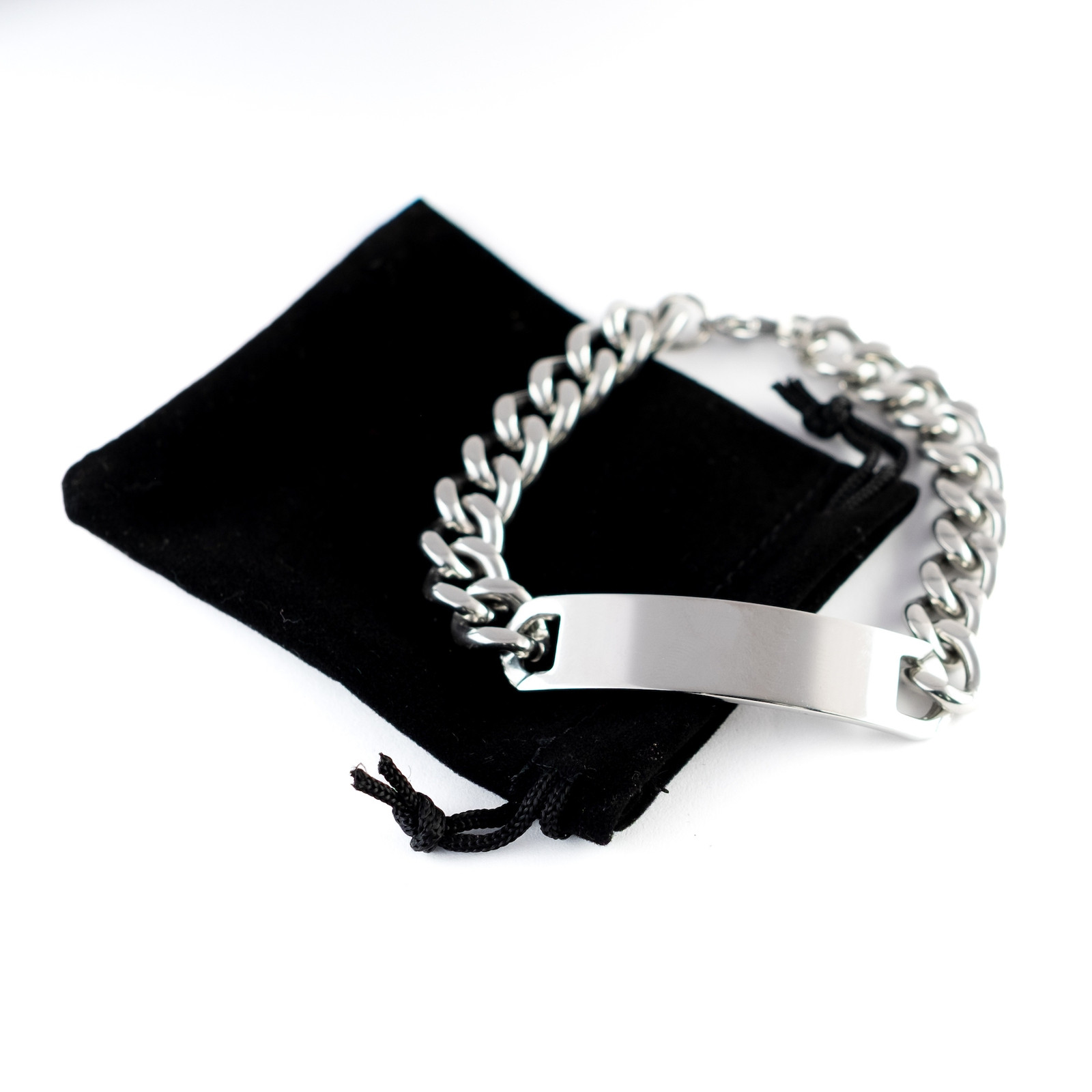 Daniel Gifts – Personalized Cuban Link Bracelet for Men – Custom Stainless Steel
