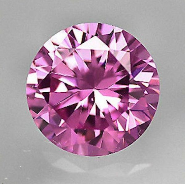Cubic Zirconia Pink Round Faceted AAA Wholesale CZ Loose Stones (1mm – 17mm)