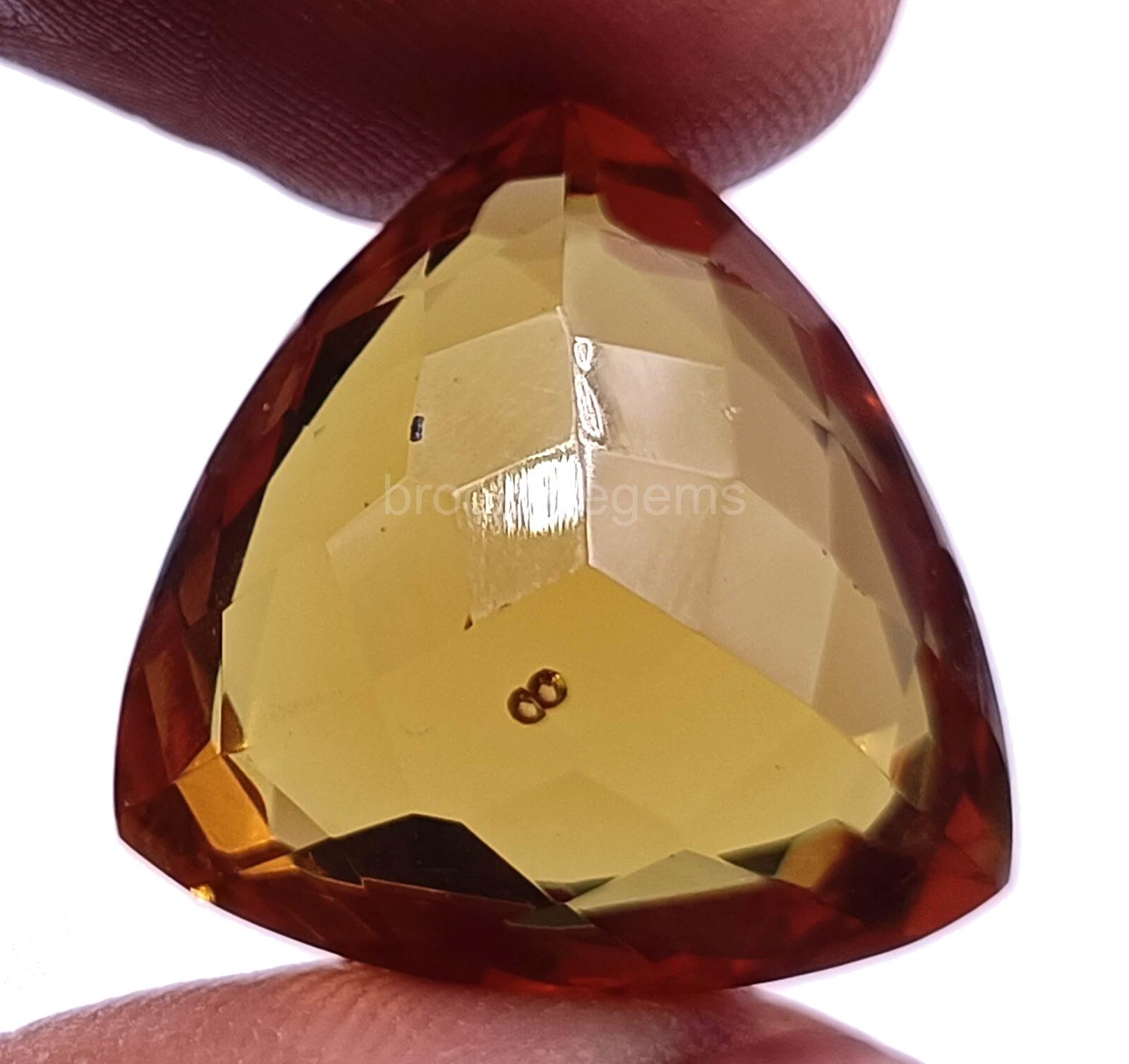 15 CT Natural Trillio cut Color Changing Alexandrite EGL Loose Gemstone k