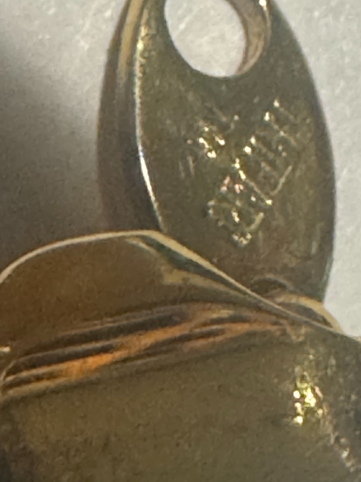 Vintage Trifari gold tone braided bracelet