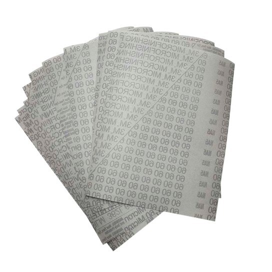 3M MICROFINISHING 8 1/2″ X 11″ FILM SHEETS 372L