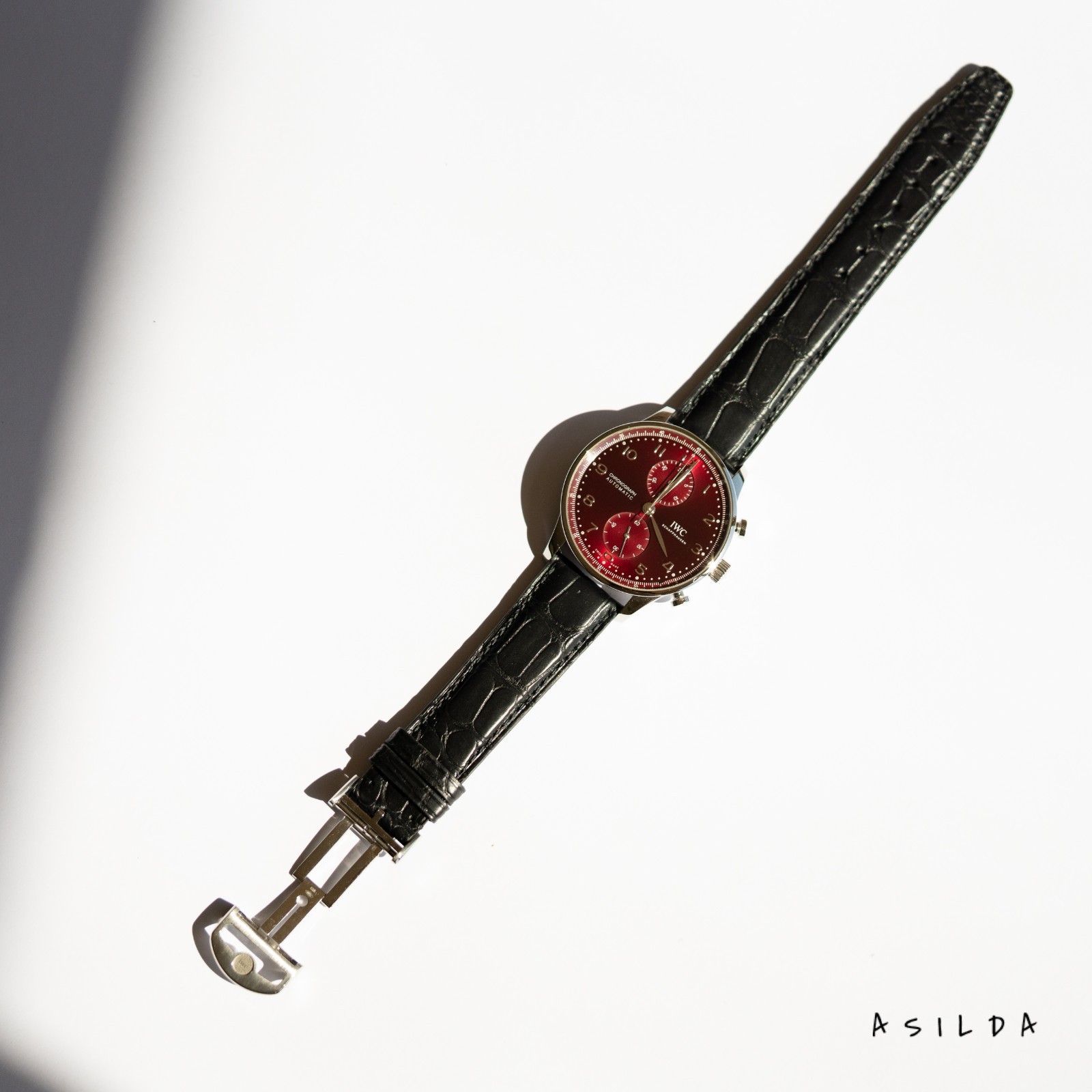 2020 IWC Schaffhausen Portugieser Chronograph — Ref. IW371616 | 41mm | Burgundy