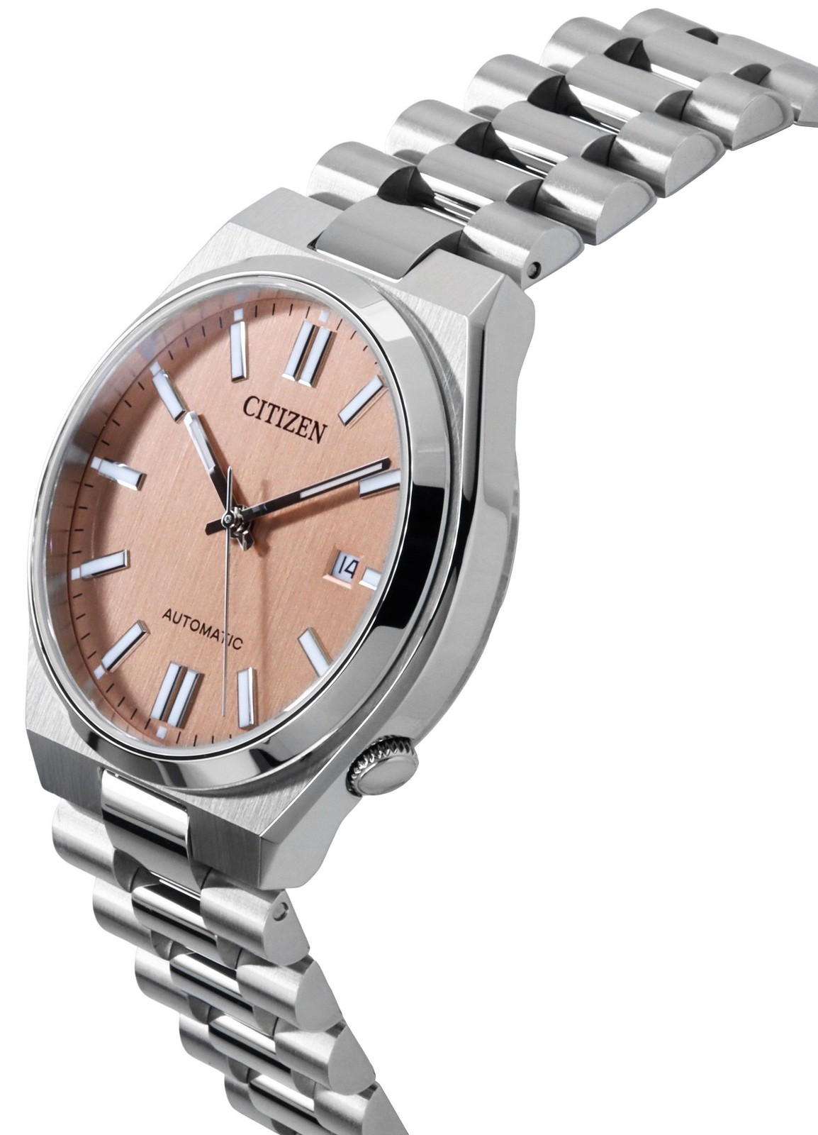 Citizen Tsuyosa Stainless Steel Salmon Dial Automatic NJ0159-86Z Men’s Watch