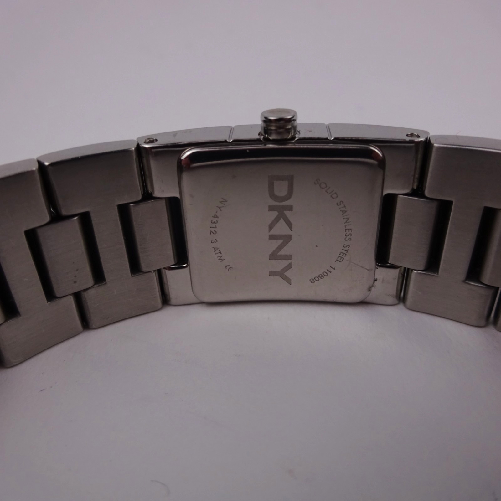 DKNY Watch NY4312 White Dial Stainless Steel Bracelet Women’s