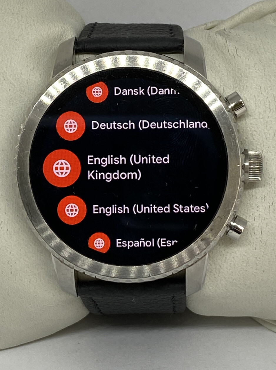 Fossil Gen 3 Authentic Genuine Smart Watch Custom Band FTW4000 DC779