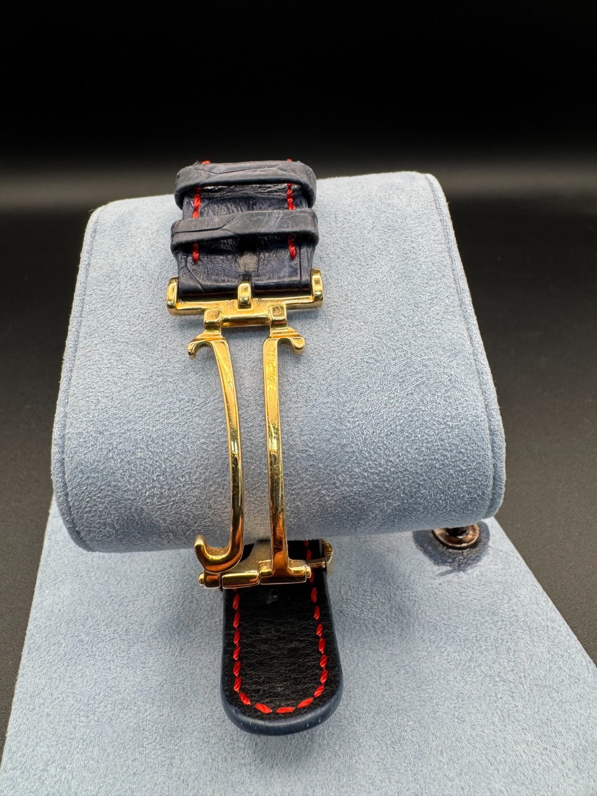 Jacob and Co Five Time Zone Yellow Gold Case Diamond Bezel “Pacific Bay”