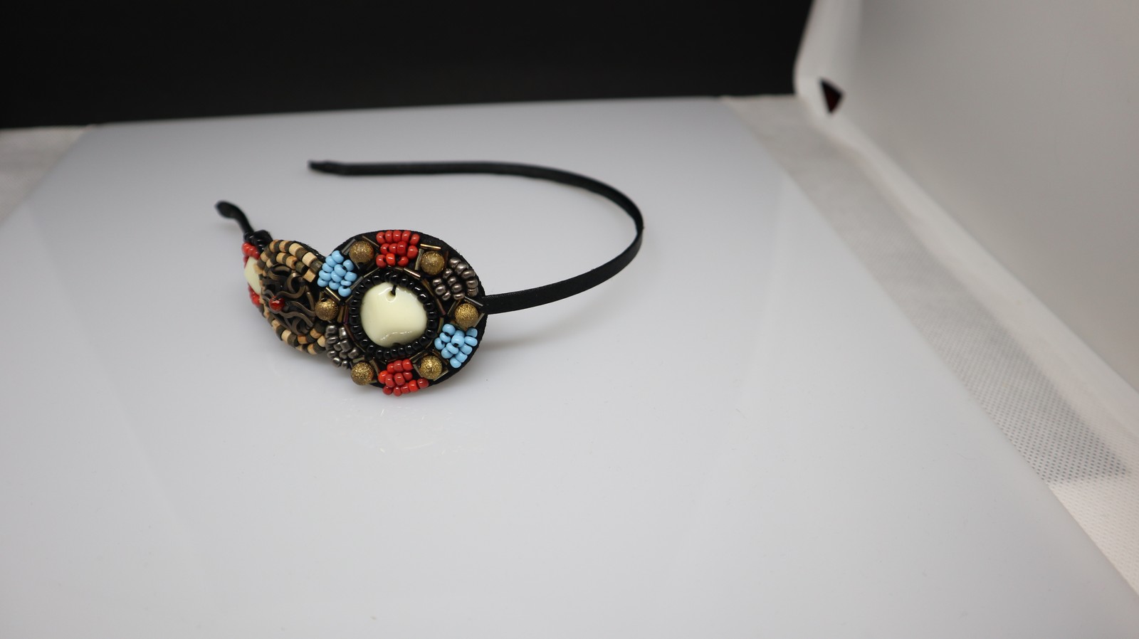 Beaded Multicolour Headband