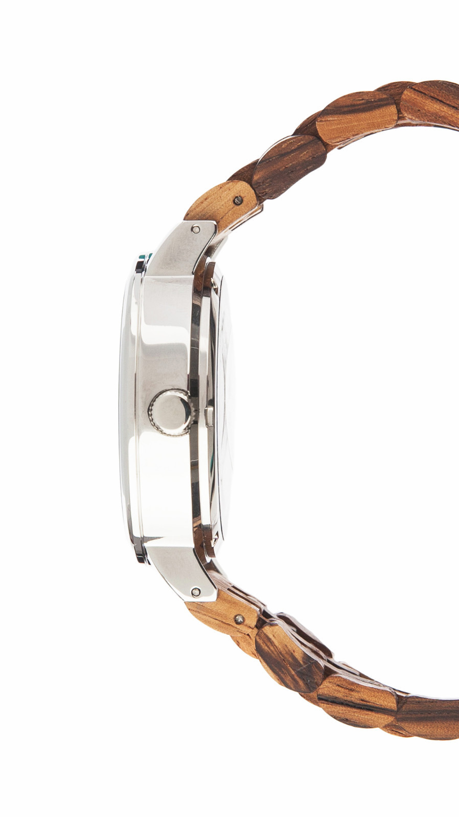Laimer Wooden Watch Men’s Watch Automatic 0064 Roberto from Zebrano Wooden Men’s Watch
