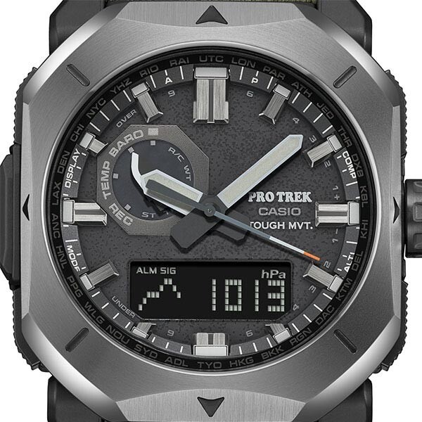 CASIO PRO TREK PRW-6900YB-3JF CORDURA Band Radio Solar Digital Men Watch Gift