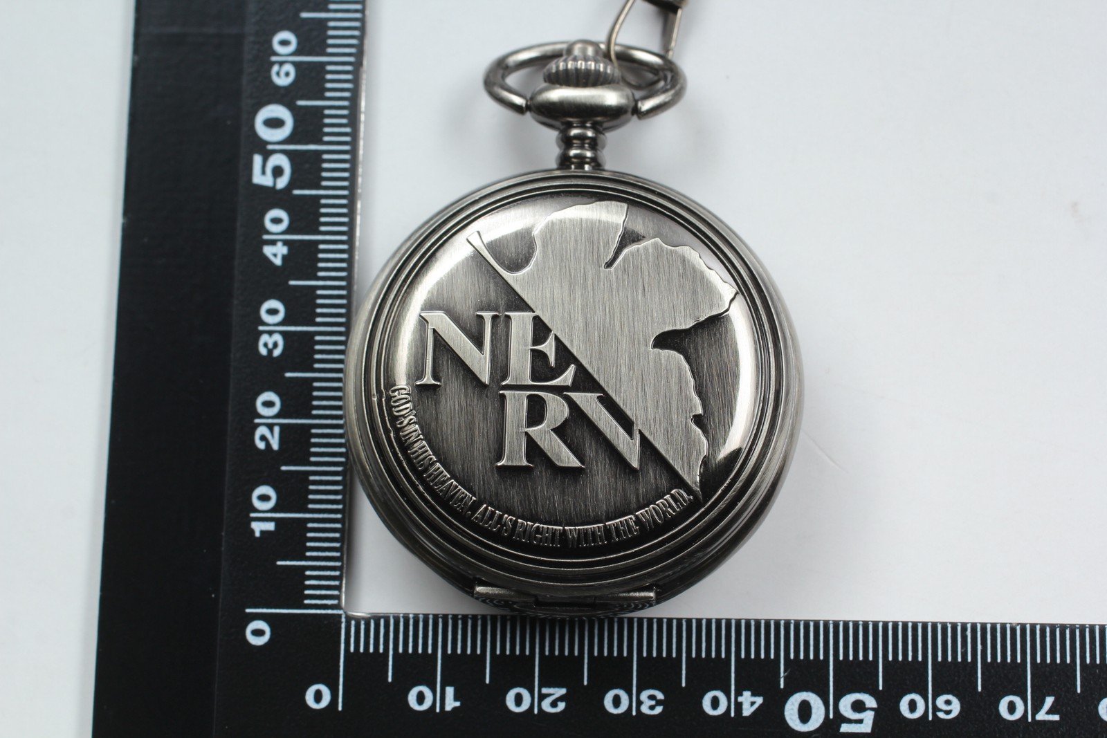 NOS Evangelion NERV Pocket MINT Box Neon Genesis Watch Japan Anime Collectible