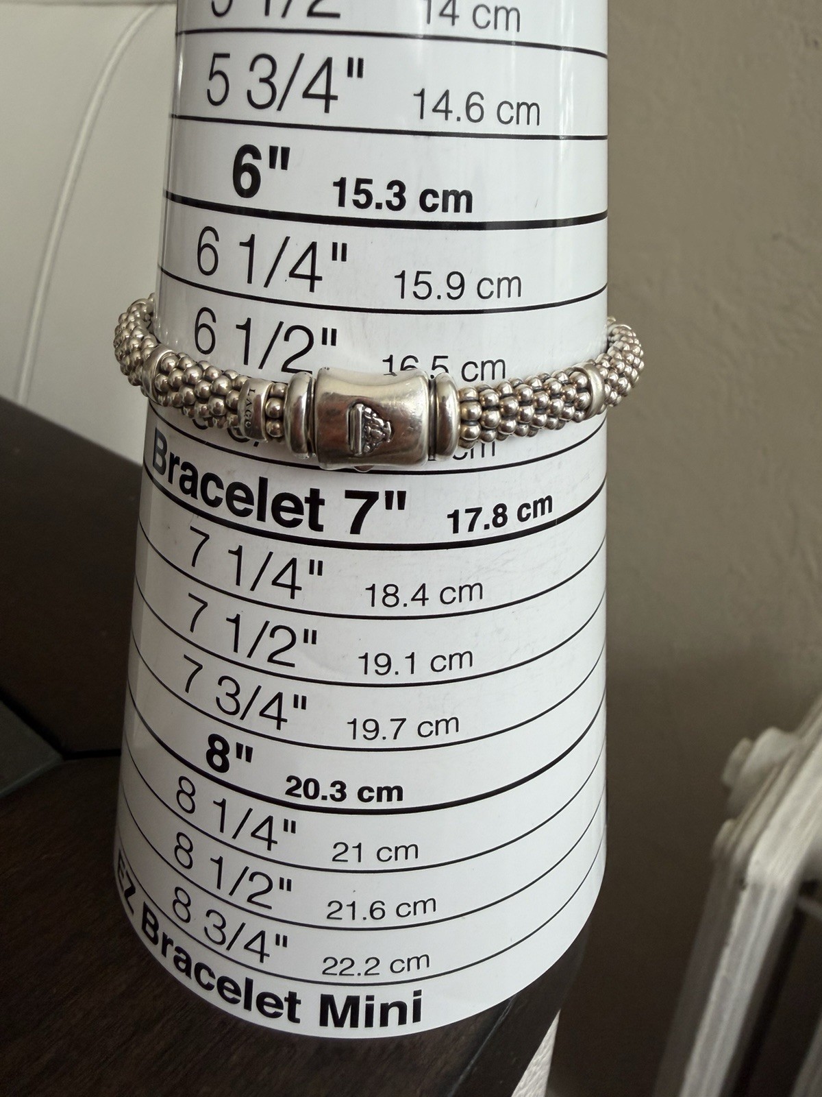 Lagos Caviar Sterling Silver Station Bracelet