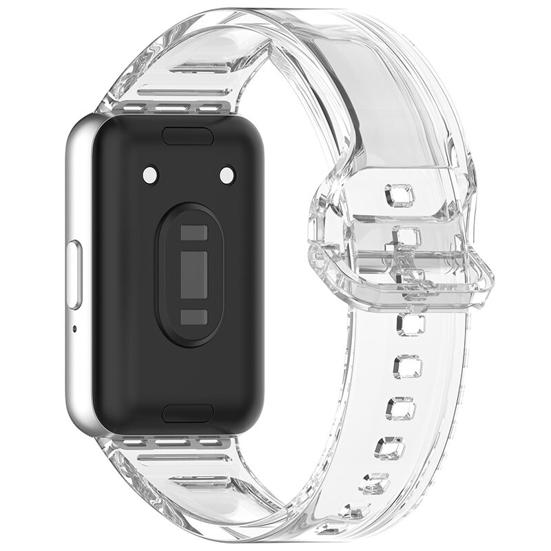 TPU Clear Color Changing Strap Sport Band For Samsung Galaxy Fit3 SM-R390
