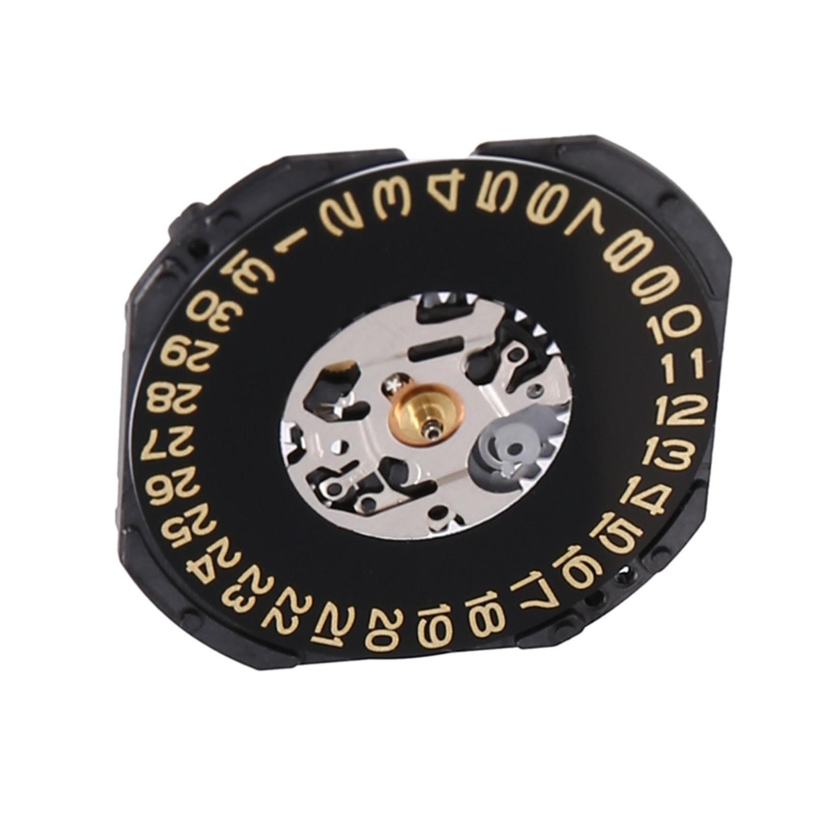 25.6mm Calendar/Date At 3 Quartz Watch Movement With Battery For VX42E