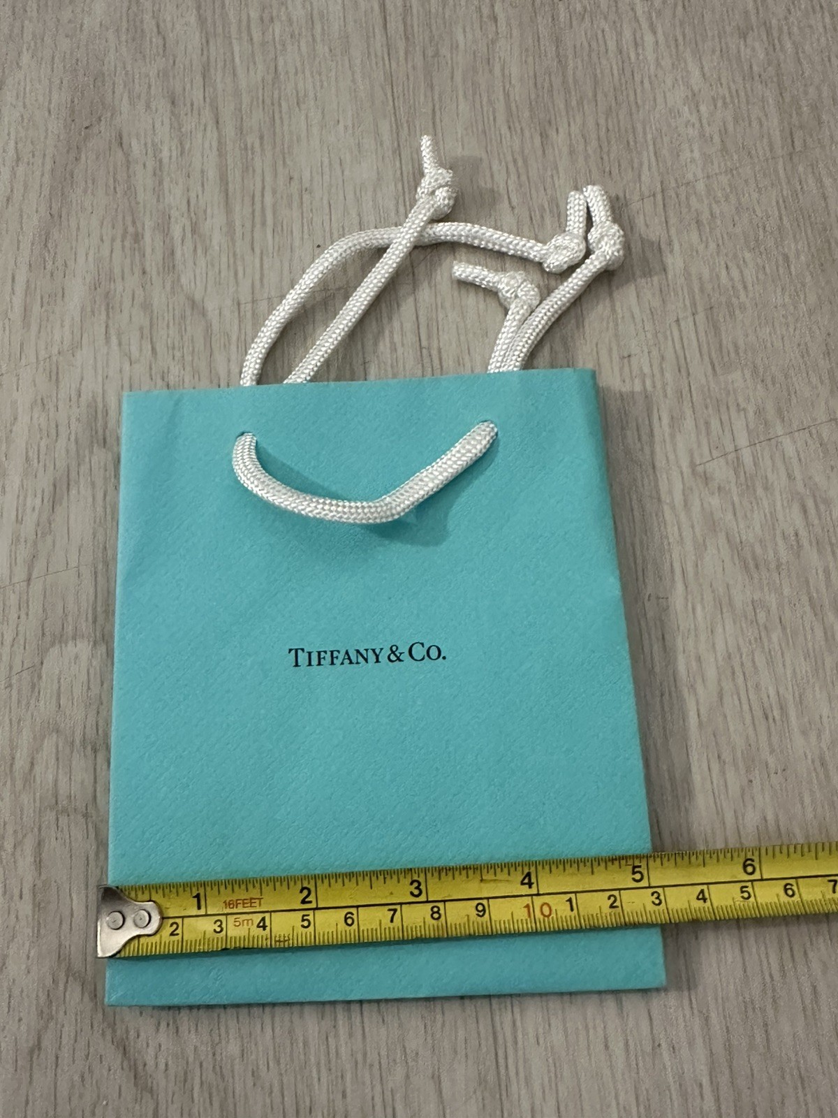TIFFANY SHOPPING BAG Small Size 5×6 Inch