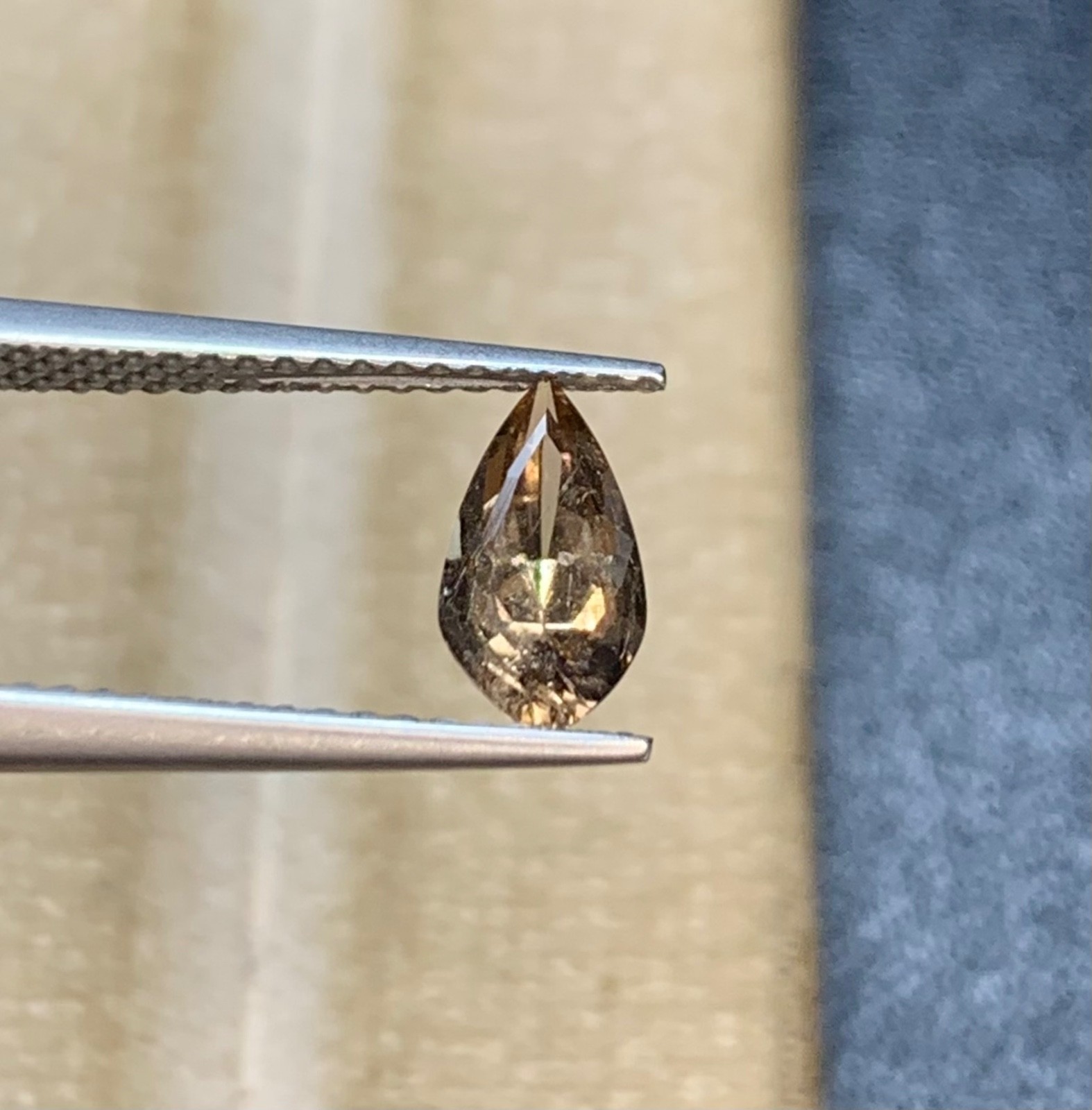 Natural Axinite Gemstone, 0.73 Crt From Gilget