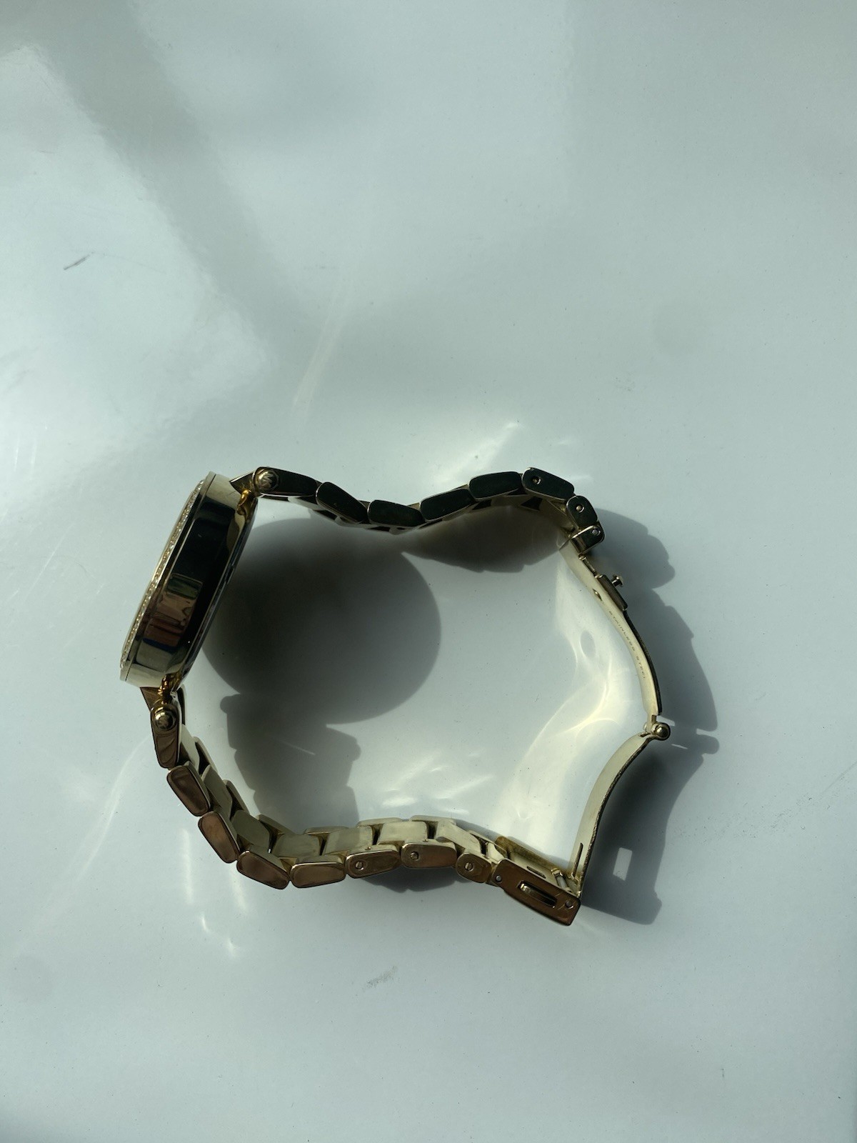 Michael Kors Gold Tone Women’s Wristwatch/ Working/ New Battery