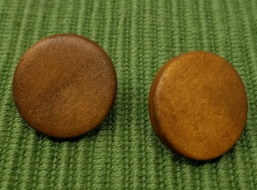Wooden Stud Earrings Brown Earrings Vintage Bohemian Boho Women Wood Earrings