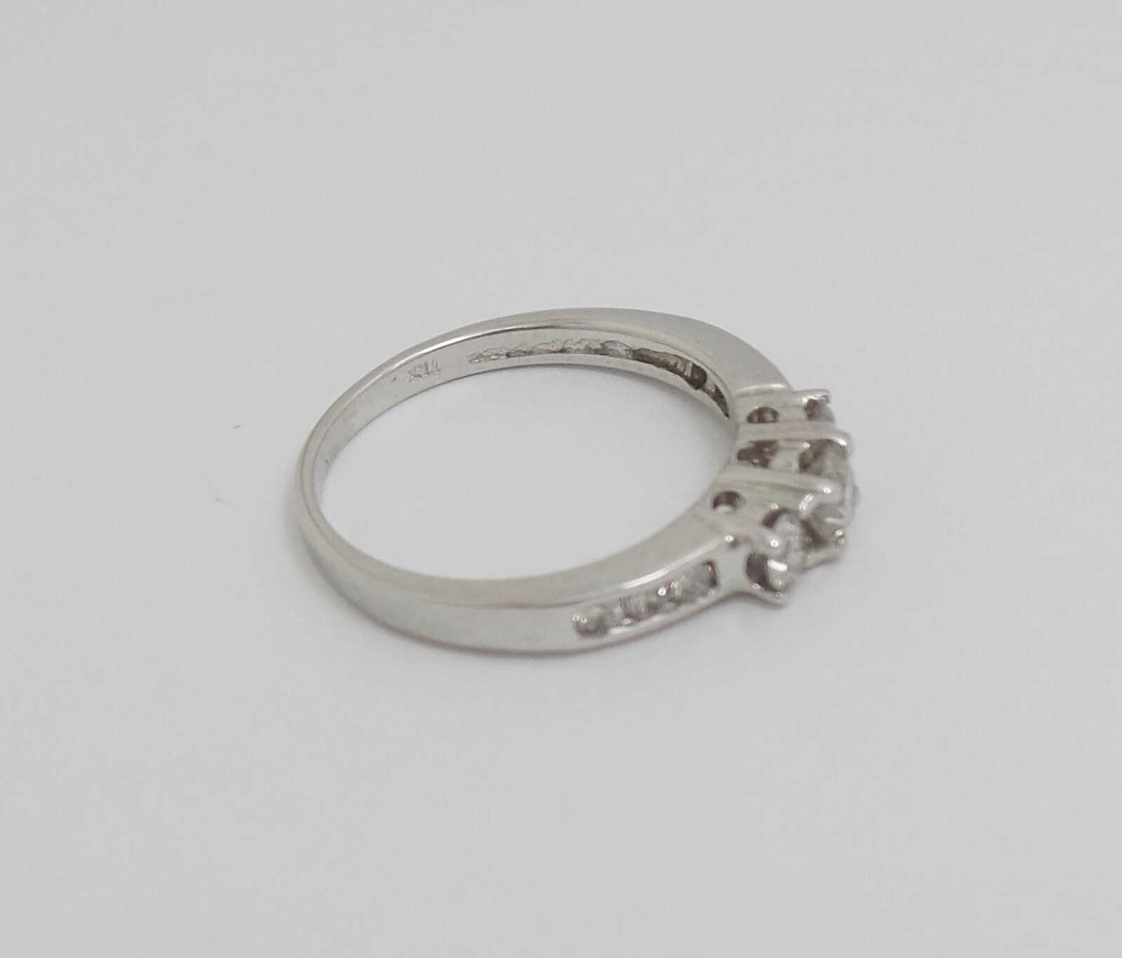 1/2CT Natural Diamond Engagement Anniversary Wedding Ring Band 10K White Gold