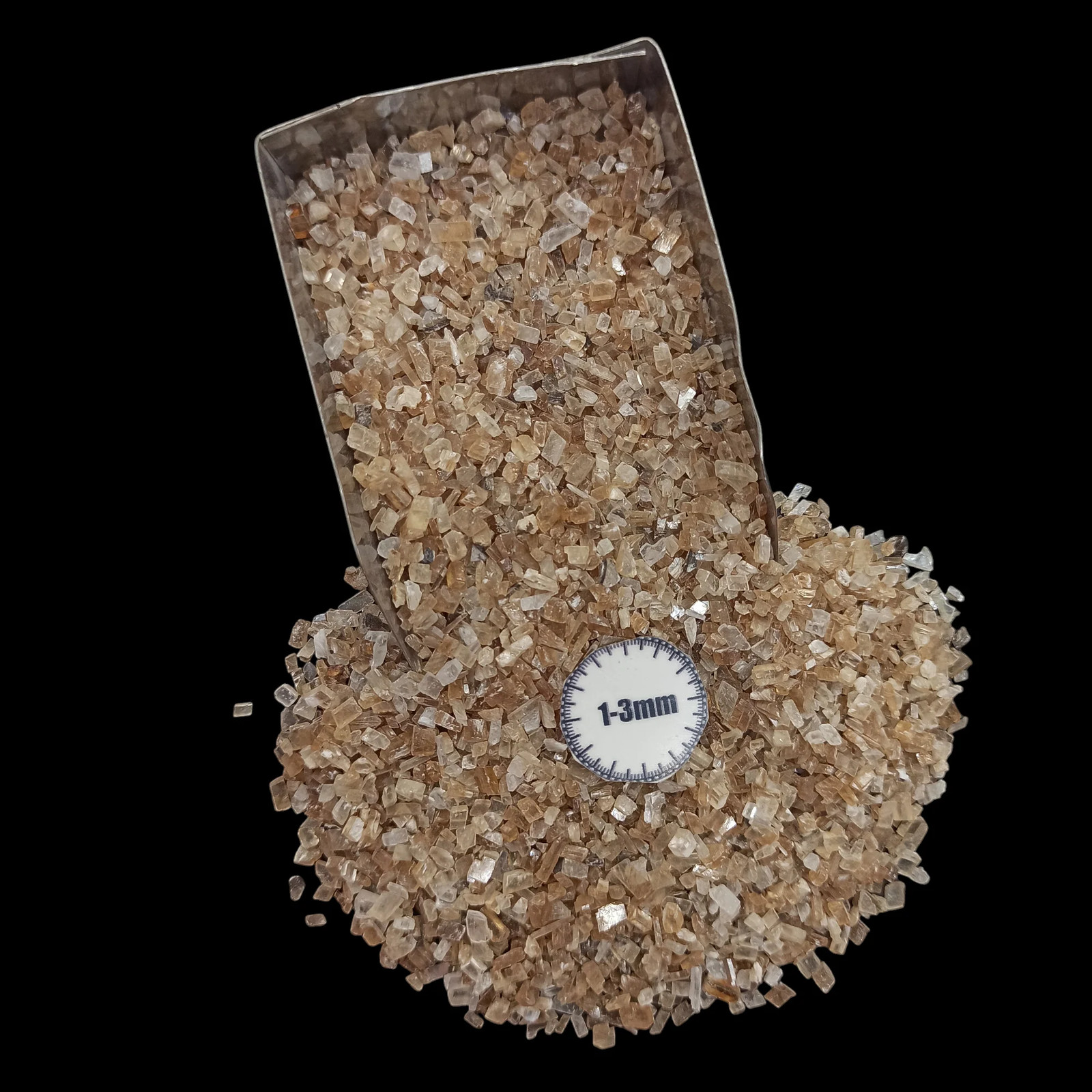 Mica Axinite 1-3mm Crushed Gemstone for Resin Art Inlay Decor