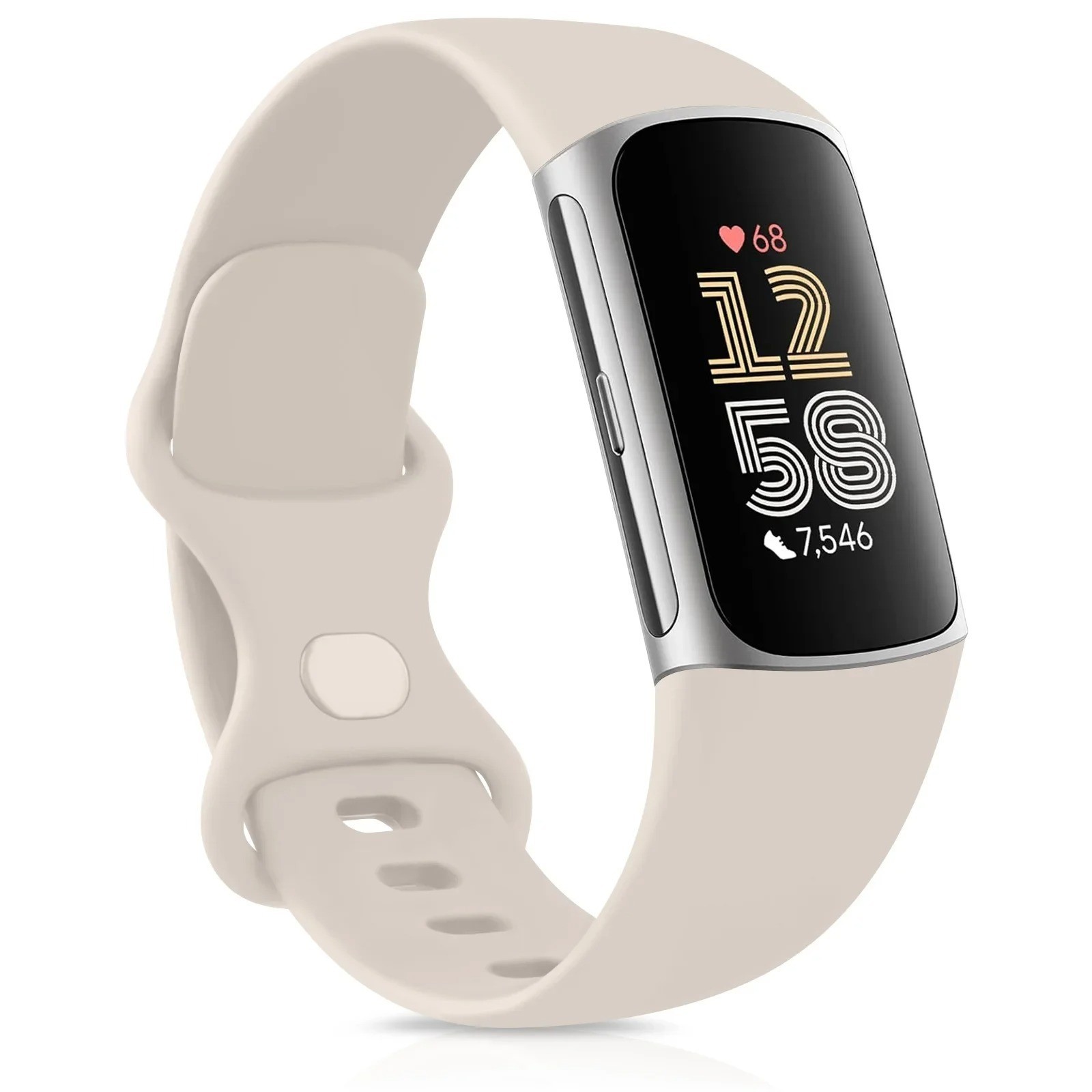 Smartwatch Band for Fitbit Charge 5 6 Strap Adjustable Watchband for Fitbit