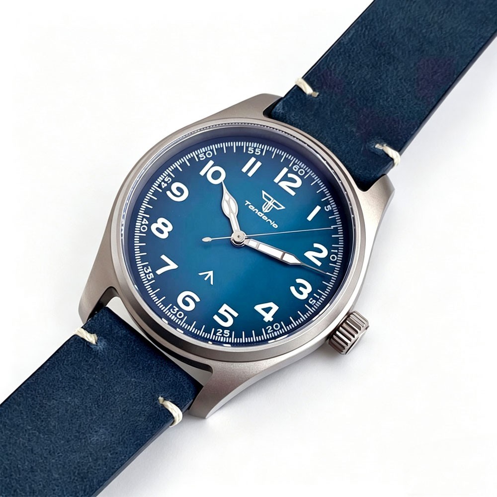 Tandorio 39mm Arabic Luminous 20ATM Sapphire Automatic Japan NH35A Men Watch