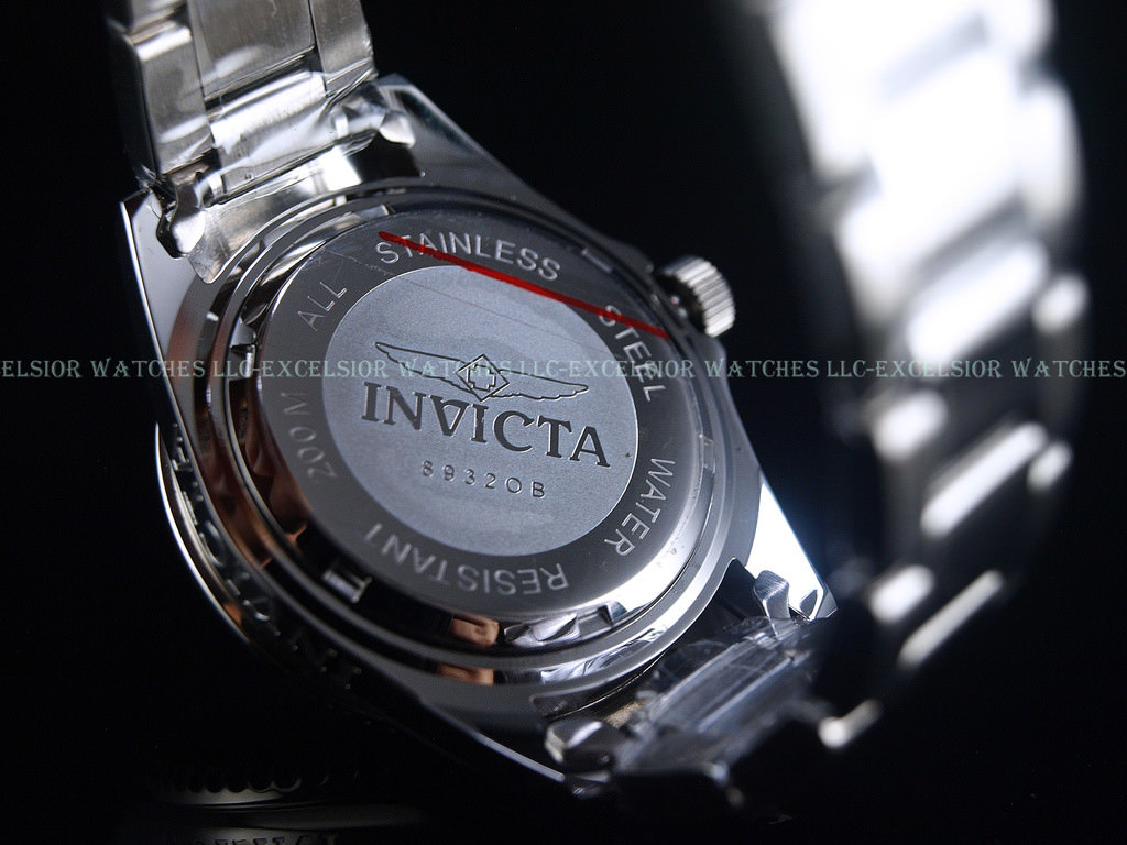 Invicta Men’s Original Coin Edge Bezel Pro Diver Quartz Blk Dial Watch