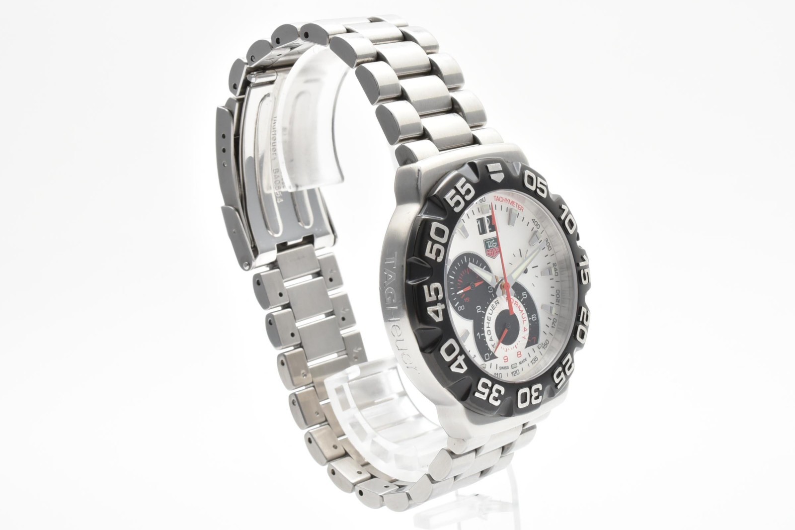 【Read】TAG HEUER Formula 1 Chronograph CAH1011 White Dial Quartz Men’s Watch
